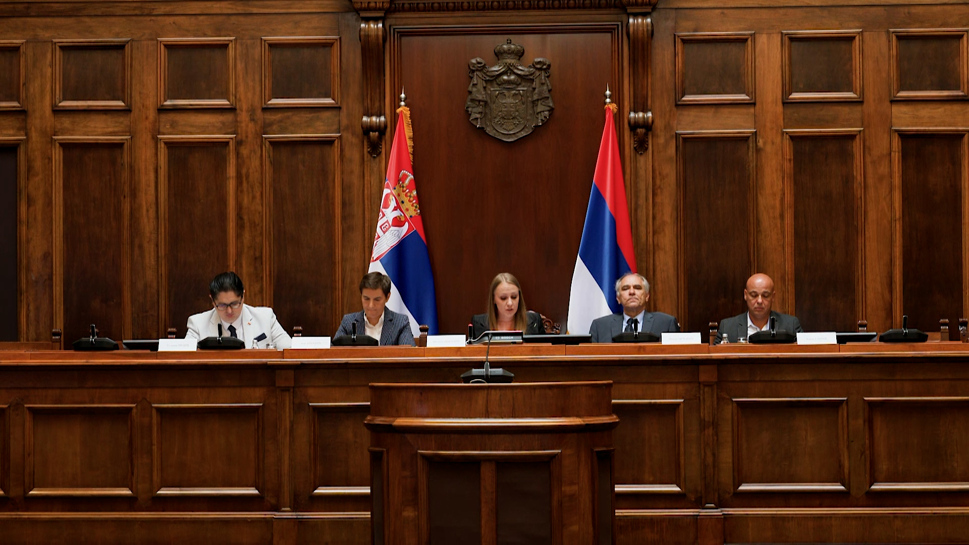 Beograd, predsednica Narodne skupstine Republike Srbije Ana Brnabic ucestvuje na Predstavljanju zakona o jedinstvenom birackom spisku, pokrivanje Beograd, predsednica Narodne skupstine Republike Srbije Ana Brnabic ucestvuje na Predstavljanju zakona o jedinstvenom birackom spisku, pokrivanje
